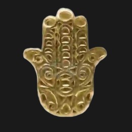 Gioiello dentale Hamsa oro