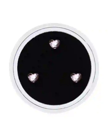 Strass DentairesBox 3 coeurs Lt rose