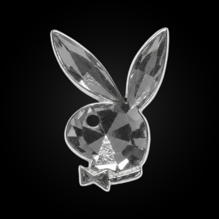 Zahnschmuck Hase weissgold