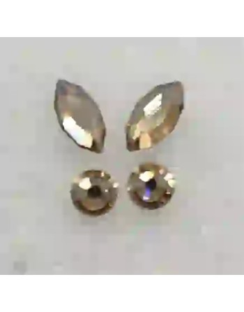 Strass DentairesButterfly Champagne