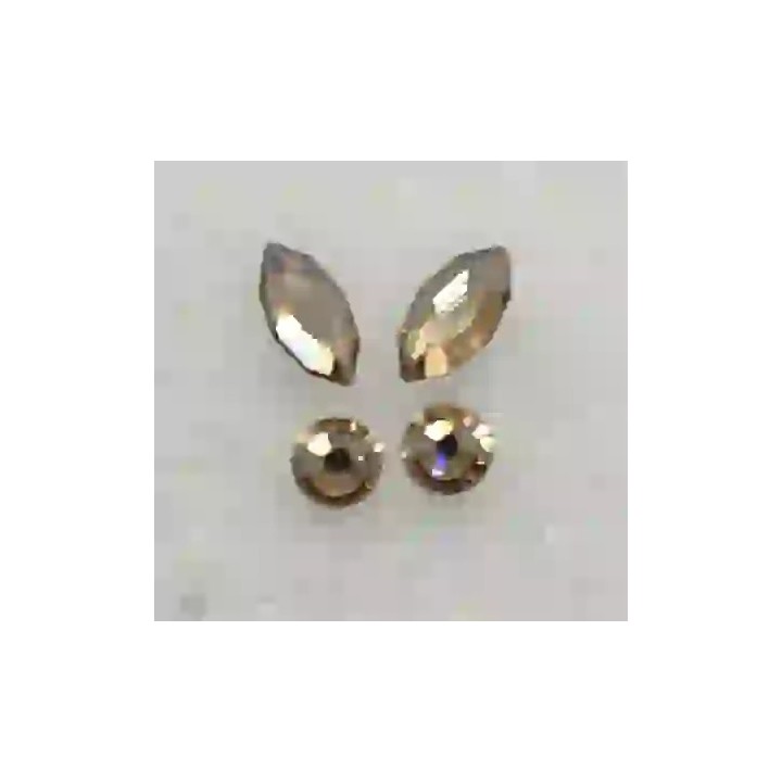 Strass DentairesButterfly Champagne