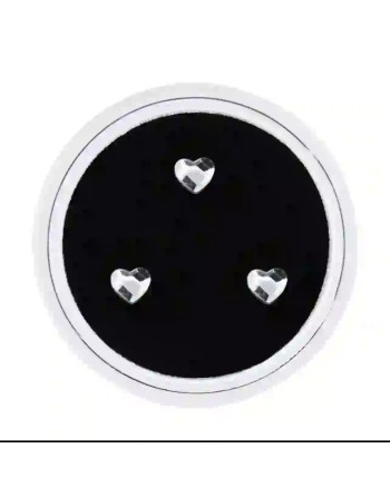 Box 3 Corazones Plata