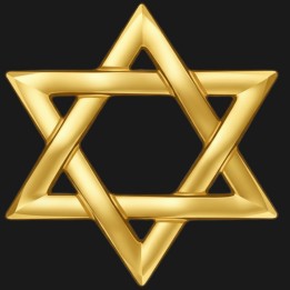Zahnschmuck Sechszackiger Stern Gold