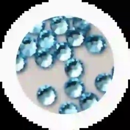 Strass DentairesStrass Aquamarine 3d Transparent