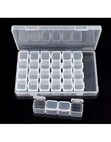 Strass DentairesBoite de 28 rangements Strass