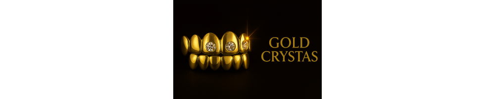 Grillz Dentali | Oro, Argento e Swarovski — Collezione Premium