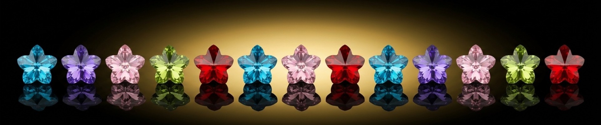 Star Flower Swarovski 4 mm - gemma fiore | Strass Dentaires