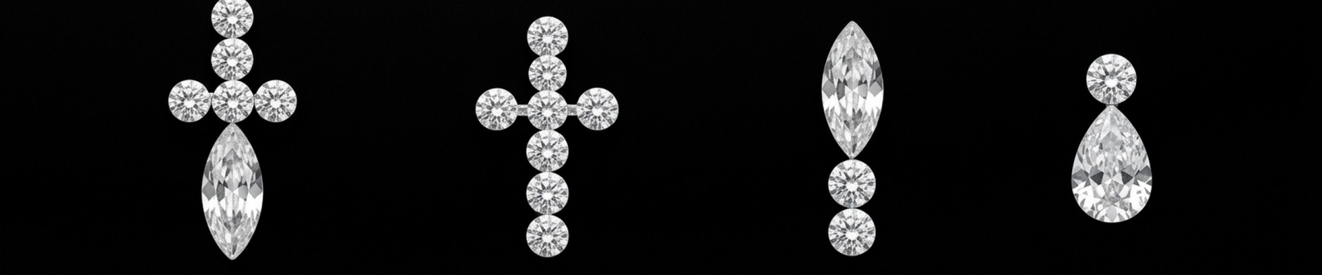 Motifs uniques - compositions strass | Strass Dentaires