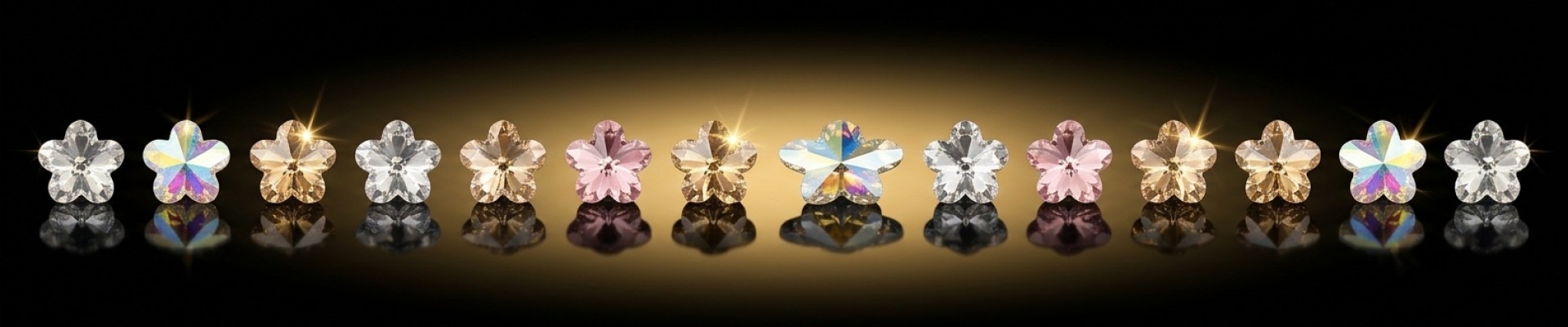 Star Flower Zircania - strass fleur | Strass Dentaires