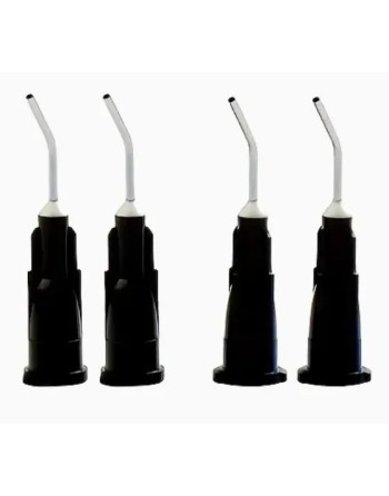 20x Embout coudé Noir - 1