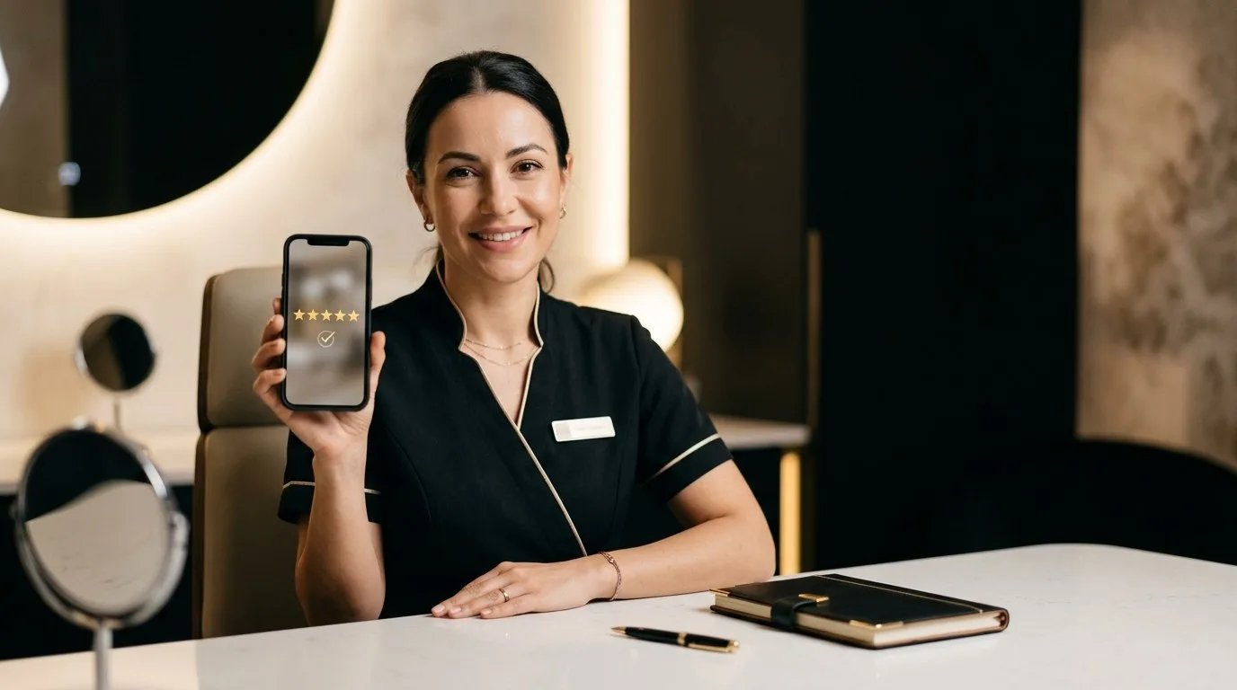 Recueillir, valoriser et g&eacute;rer les avis clients pour une poseuse de strass dentaire : le guide 2026