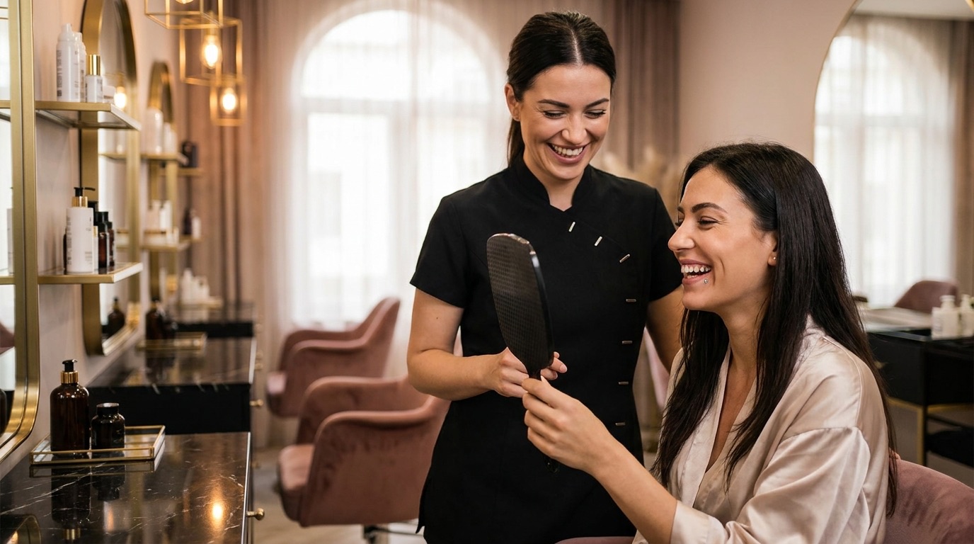 Fideliser une cliente strass dentaire : retouches, forfaits, calendrier de repose (guide 2026)